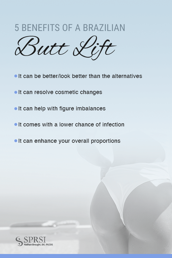 5 Benefits of a Brazilian Butt Lift